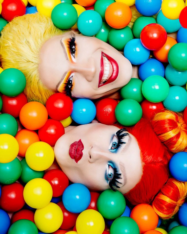 munich drag queen front cover 2022 calendar photoshoot shell eide photography-1